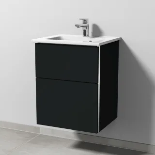 Sanipa 3way Keramik-Set Keramik-Waschtisch und Unterbau (BP320) BP3201V