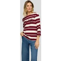 Rabe 3/4-Arm-Shirt im Streifen-Design und mit Nieten-Details
