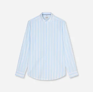 OLYMP - OLYMP Level Five garment washed hellblau - Gr. - 38