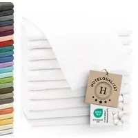 ZOLLNER Gästehandtücher, Walkfrottier (10-St), 30 x 50 cm, 100% Baumwolle, alle Farben bis 95°C waschbar