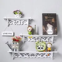 Youyijia Einlegeboden 3 Stück Wandregal Hängeregal Regalset 35 46 60cm Wandboard
