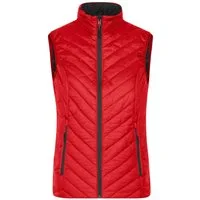 James & Nicholson Steppweste Taillierte und leichte Damen Wende-Steppweste JN1089 Mit sorona®AURA Wattierung