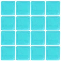 Axion Elektrodenpads - passend für Beurer EM50 - EM59 - EM89 - selbsthaftende Hydrogel Pads, 16 St.,reines Hydrogel für TENS EMS
