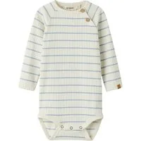 Lil' Atelier Langarmbody NBMKAIL LS SLIM BODY LIL NOOS Baumwollmischung