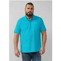 s.Oliver Kurzarmshirt Polo-Shirt Poloshirt aus Baumwollpiqué
