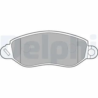 Delphi Bremsbel?ge vorne Ford Transit 2,0 TDCi