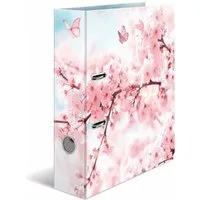 HERMA Präsentationsordner Ordner Cherry Blossom Motivordner 7,0 cm DIN A4
