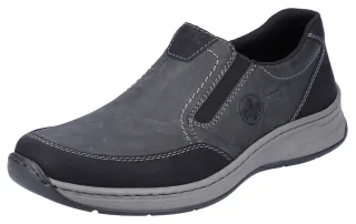 Rieker Slipper, Schlupfschuh, Halbschuh mit Stretcheinsätze