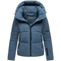 Navahoo Steppjacke Frostherz XIV Kurze gesteppte Damen Winterjacke mit abnehmbarer Kapuze