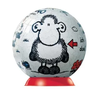 Ravensburger 11037 - sheepworld: Ohne dich ist alles doof - puzzleball (240 Teile)