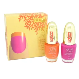 PUPA Coral Island Lasting Color French Kit 002 Tropical Juice Nagel Lack Farbe