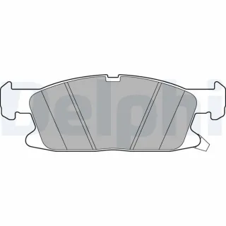 Delphi Bremsbel?ge vorne Ford Edge Ford Galaxy S-Max
