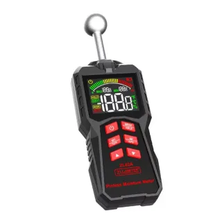 Spherical Induction Moisture Meter ZL62A ZL62B High Precision Portable Wood Wall Tester 0.1-99.9 Percent Moisture Range