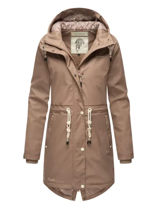 Navahoo Damen Regenjacke Flower of Ocean – Stylisch & Wasserdicht