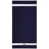 Lacoste Duschtuch LCASUAL, Frottier (1-St), mit Label-Applikationen und Bordüre