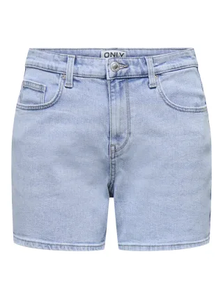 ONLY - ONLPHINE STRETCH DNM SHORTS PIM Light Blue Denim - Gr. - L