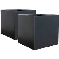 VidaAtHome.de Pflanzkübel Pflanzkübel QUBO 30 - 2er Set