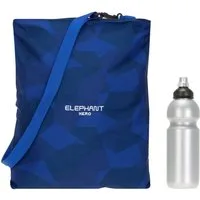 ELEPHANT Turnbeutel Sportbeutel Attach Bag Hero Signature Tasche, für Jungen Mädchen Schubeutel Gymbag + Trinkflasche