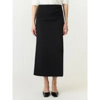 Y.A.S Maxirock YASPINA HW LONG SKIRT NOOS Baumwollmischung, high waist