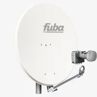 fuba DAL 804 W Sat Anlage Antenne Schüssel Quad DEK 417 4 Teilnehmer SAT-Antenne