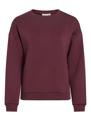 VILA - VISANDY L/S SWEAT TOP - NOOS Port Royale - Gr. - M