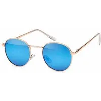 styleBREAKER Sonnenbrille Sonnenbrille Pantobrille rund (1-St) Verspiegelt