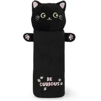 Legami Federmäppchen Super weiches Federmäppchen, Kitty-Motiv, 100% Polyester, Karton mit Malvorlage inklusive