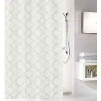 Kleine Wolke Duschvorhang Classy Breite 240 cm (1-tlg), weiß