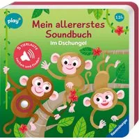 Play+ Mein allererstes Soundbuch Im Dschungel - ab 12 Monate / Maria Höck, Sachen suchen und hören