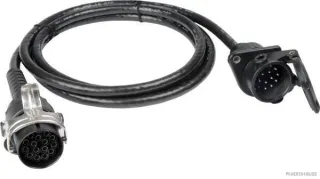 HERTH&BUSS Verlängerungskabel, Anhängersteckdose, 12 x 1,5 + 3 x 2,5 mm², 24 V - 51276098