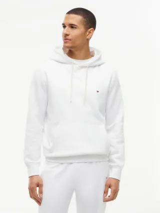ESSENTIAL FLEECE HOODY White - Gr. - M