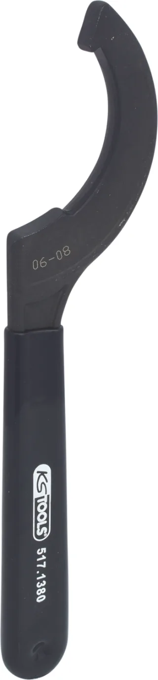 KS Tools Fester Hakenschlüssel mit Nase - 517.1380