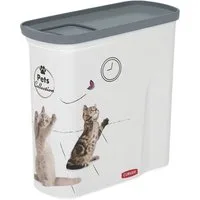 Curver Futterbehälter 254868, Kunststoff, Curver PetLife 2L Futtervorratsbehälter