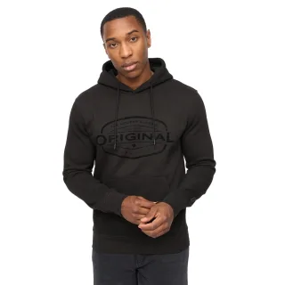 Crosshatch - "Traptons" Kapuzenpullover für Herren (Schwarz)