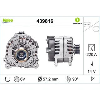 Valeo Lichtmaschine Audi Q7 3,0 439816