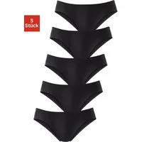 petite fleur by Lascana Bikinislip (5er-Pack) aus weicher Pikee-Qualität