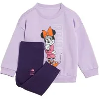 adidas Performance Jogginganzug Disney Minnie Maus lila/violett Kleinkinder Mädchen