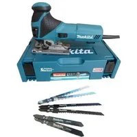 Makita Stichsäge 4351FCTJ Stichsäge, Pendelhubstichsäge mit Schnell