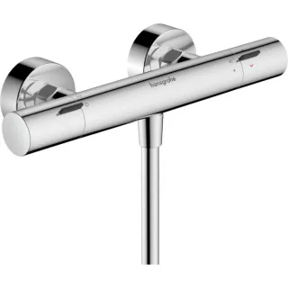 hansgrohe Ecostat Fine Brausethermostat 13324000 Aufputz, DN15, chrom