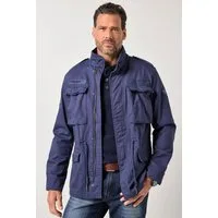 JP1880 Funktionsjacke Fieldjacket Baumwolljacke Badges Vintage Look