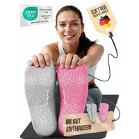 NirvanaShape Sportsocken NirvanaShape Yogasocken Damen 36-44 – Rutschfeste Pilates Socken (2-Paar)