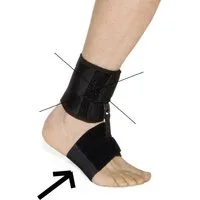 SPORLASTIC Fußbandage Sporlastic Foot-Up Barfuß