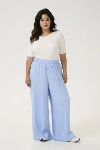 Casual Hose Loose fit Soft Chambray blue