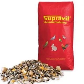 Supravit Papageienfutter für Papageien Aller Arten 20 kg