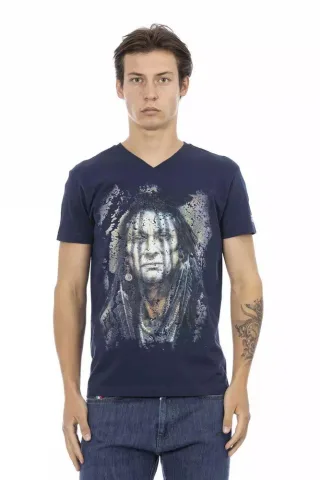 Native American V-Ausschnitt T-Shirt Tr22875