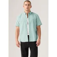 Levi's® Kurzarmhemd SS AUTHENTIC BUTTON DOWN mit kleiner Logostickerei auf der Brust