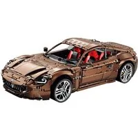 Reobrix 11009 Spielbausteine, (Klemmbaustein Bausatz, 5480 St., Bauset), Lizenzierter Maserati GranTurismo RC Sportwagen im Maßstab 1:8