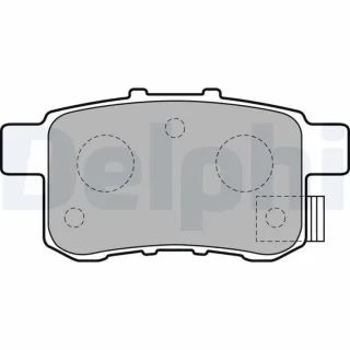 Delphi Bremsbel?ge hinten Honda Accord 8