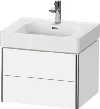 Duravit XSquare Waschtischunterbau wandhängend Weiß Supermatt 584x470x397 mm - XS4378084840000 XS4378084840000