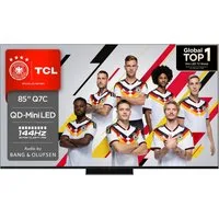 TCL 85Q7CX2 Mini-LED-Fernseher (215 cm/85 Zoll, 4K Ultra HD, Smart-TV, Google TV, Audio von Bang & Olufsen, Präzises Dimming, Smart TV, Apple TV, 4K HDR)